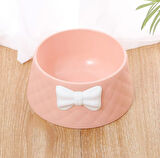 Mikopet Şık Desenli Fiyonklu Mama Kabı