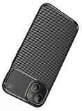 Apple iPhone 13 Mini Uyumlu Kılıf Ultra Slim Fit Karbon Silikon
