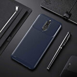 Huawei Mate 10 Lite Uyumlu Kılıf Ultra Slim Fit Karbon Silikon