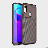 Huawei Y6S 2019 Uyumlu Kılıf Ultra Slim Fit Karbon Silikon