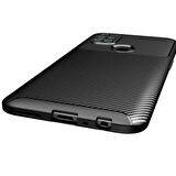 One Plus Nord N10 5G Uyumlu Kılıf Ultra Slim Fit Karbon Silikon