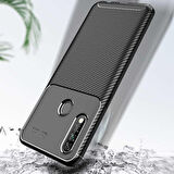 Oppo A31 Uyumlu Kılıf Ultra Slim Fit Karbon Silikon
