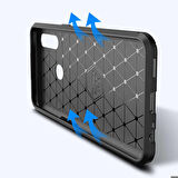 Oppo A31 Uyumlu Kılıf Ultra Slim Fit Karbon Silikon