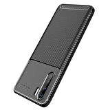 Oppo Reno 3 Uyumlu Kılıf Ultra Slim Fit Karbon Silikon