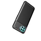 Oppo Reno 4 Lite Uyumlu Kılıf Ultra Slim Fit Karbon Silikon
