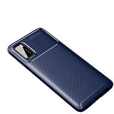 Samsung Galaxy A02S Uyumlu Kılıf Ultra Slim Fit Karbon Silikon