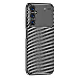 Samsung Galaxy A05S Uyumlu Kılıf Ultra Slim Fit Karbon Silikon