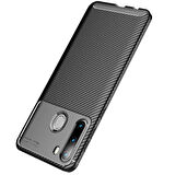 Samsung Galaxy A21 Uyumlu Kılıf Ultra Slim Fit Karbon Silikon