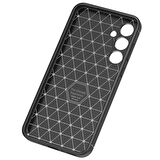 Samsung Galaxy A35 Uyumlu Kılıf Ultra Slim Fit Karbon Silikon