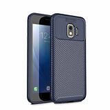 Samsung Galaxy J2 Core Uyumlu Kılıf Ultra Slim Fit Karbon Silikon