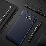 Samsung Galaxy J6 Plus Uyumlu Kılıf Ultra Slim Fit Karbon Silikon
