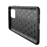 Samsung Galaxy S10 Lite Uyumlu Kılıf Ultra Slim Fit Karbon Silikon