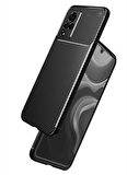 Vivo V21 Uyumlu Kılıf Ultra Slim Fit Karbon Silikon