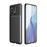 Xiaomi Mi 11 Uyumlu Kılıf Ultra Slim Fit Karbon Silikon