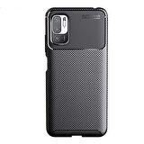 Xiaomi Poco M3 Pro Uyumlu Kılıf Ultra Slim Fit Karbon Silikon