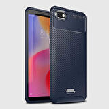 Xiaomi Redmi 6A Uyumlu Kılıf Ultra Slim Fit Karbon Silikon