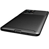 Xiaomi Redmi Note 10 Pro Uyumlu Kılıf Ultra Slim Fit Karbon Silikon