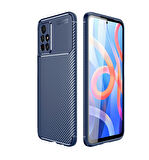 Xiaomi Redmi Note 11T 5G Uyumlu Kılıf Ultra Slim Fit Karbon Silikon