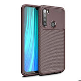 Xiaomi Redmi Note 8 Uyumlu Kılıf Ultra Slim Fit Karbon Silikon