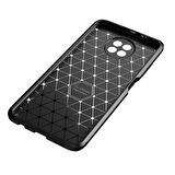 Xiaomi Redmi Note 9T Uyumlu Kılıf Ultra Slim Fit Karbon Silikon