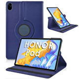 Honor Pad X9 11.5" İnç Uyumlu Kılıf Mikrofiber Astarlı Suni Deri 360 Derece Dönebilen Standlı Tablet Kılıfı