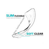 Apple iPhone XS Uyumlu Kılıf Esnek Ultra Koruyucu Şeffaf Silikon Flexible transparent Case Silicone Case