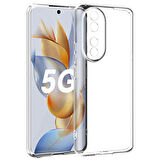 Huawei Honor 90 Uyumlu Kılıf Esnek Ultra Koruyucu Şeffaf Silikon Flexible transparent Case Silicone Case