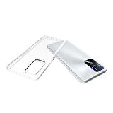 Oppo A55 4G Uyumlu Kılıf Esnek Ultra Koruyucu Şeffaf Silikon Flexible transparent Case Silicone Case