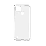 Realme C25 Uyumlu Kılıf Esnek Ultra Koruyucu Şeffaf Silikon Flexible transparent Case Silicone Case