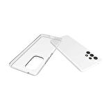 Samsung Galaxy A73 Uyumlu Kılıf Esnek Ultra Koruyucu Şeffaf Silikon Flexible transparent Case Silicone Case