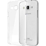 Samsung Galaxy J2 Uyumlu Kılıf Esnek Ultra Koruyucu Şeffaf Silikon Flexible transparent Case Silicone Case