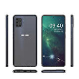Samsung Galaxy Note 10 Lite Uyumlu Kılıf Esnek Ultra Koruyucu Şeffaf Silikon Flexible transparent Case Silicone Case