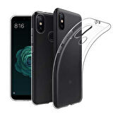 Xiaomi Mi 6X Uyumlu Kılıf Esnek Ultra Koruyucu Şeffaf Silikon Flexible transparent Case Silicone Case