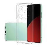Xiaomi Redmi 14C 4G Uyumlu Kılıf Esnek Ultra Koruyucu Şeffaf Silikon Flexible transparent Case Silicone Case