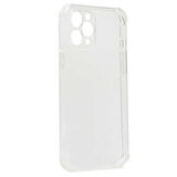 Apple iPhone 12 Pro Uyumlu Kılıf Kılıf Şeffaf Köşelerde Darbelere Karşı Ultra Kalınlaştırılmış Darbe Korumalı Strong Cover