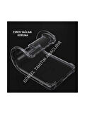 Samsung Galaxy A34 Uyumlu Kılıf Şeffaf Köşelerde Darbelere Karşı Ultra Kalınlaştırılmış Darbe Korumalı Strong Cover