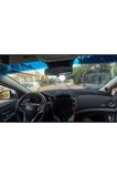 2010+ Modellerine Uygun Chevrolet Cruze Torpido Koruma Halısı Siyah Kenar Renk Siyah