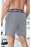Ghassy Co. Erkek Runnig Pro Elastik Bel Nefes Alabilen Koşu Fitness Spor Şortu