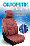 Daewoo Racer Uyumlu Lüx Deri Oto Koltuk Kılıfı Ön Arka Takım Set RYL Serisi TARÇIN