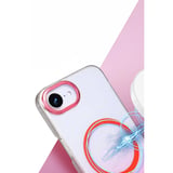 Apple İphone 16e Glossy Magsafe Kapak - Pembe