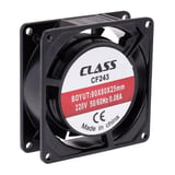 Class CF 243 80X80X25 AC 220V Aksiyel Fan
