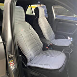 Peugeot 308 Lüx Oto Koltuk Minderi Ön Arka Oturak 3'lü Set Bumerang Serisi GRİ