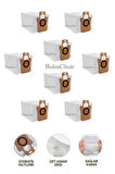 Xiaomi Robot Vacuum X10 Plus X20 Plus Robot Süpürge Uyumlu Yedek Çöp Toz Torbası 8 Adet