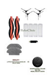 Xiaomi Mi Robot Vacuum Mop Pro Robot Süpürge Uyumlu Fırça, Hepa Filtre, Mop Seti-13 Parça