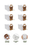 Xiaomi Robot Vacuum X10 Plus X20 Plus Robot Süpürge Uyumlu 6 Adet Toz Torbası