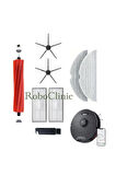 Roborock S7 Maxv-s7 Maxv Ultra Akıllı Robot Süpürge Uyumlu Ana Fırça,yanfırça,hepa Filitre,mop
