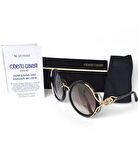 #ORİJİNAL #ROBERTOCAVALLİ #KEMİK #GOLDMETAL #AKSESUARLI #TAŞLI #KAHVERENGİ #KADIN