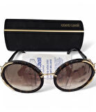 #ORİJİNAL #ROBERTOCAVALLİ #KEMİK #GOLDMETAL #AKSESUARLI #TAŞLI #KAHVERENGİ #KADIN