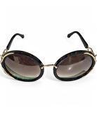 #ORİJİNAL #ROBERTOCAVALLİ #KEMİK #GOLDMETAL #AKSESUARLI #TAŞLI #KAHVERENGİ #KADIN