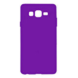 Samsung Galaxy J7 Uyumlu Kılıf Esnek Pürüzsüz Yumuşak Mat Silikon Flexible Matte Silicone